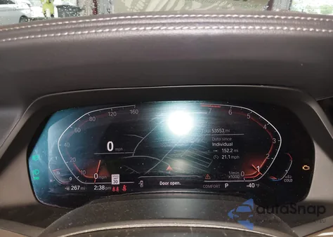 2020 BMW X7 xDrive40I из США, поврежденный, VIN 5UXCW2C06L9B91153